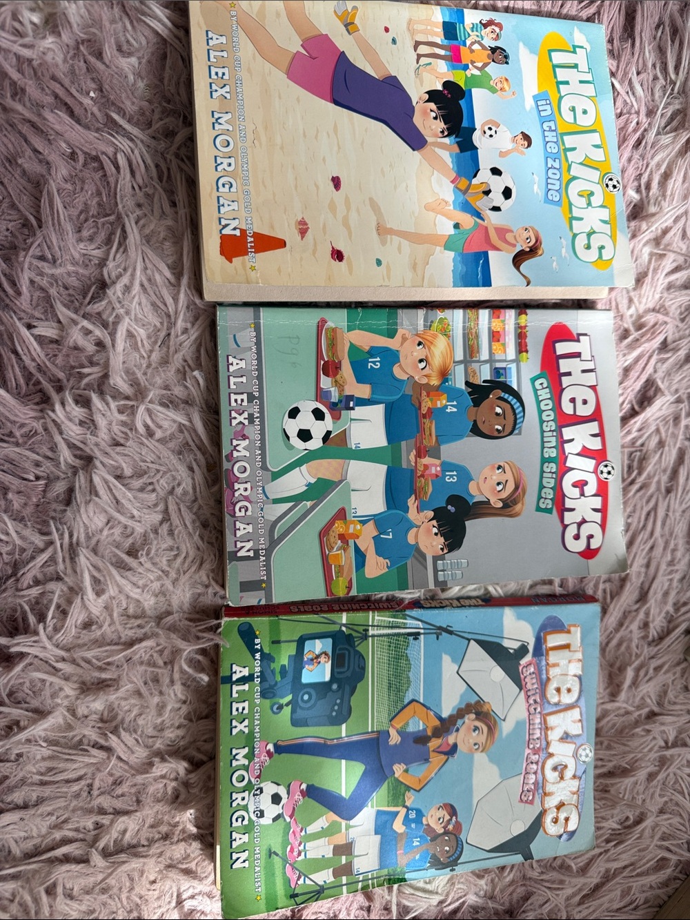 The Kicks Book Set by — books 8,9, and 10